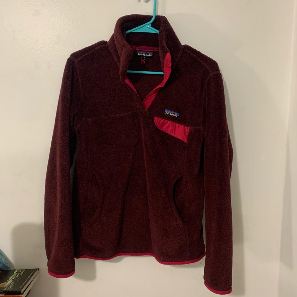snap up patagonia fleece